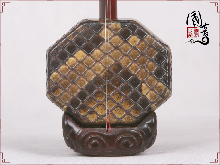 紫檀龙头扁八角Z20688（老琴）-已售