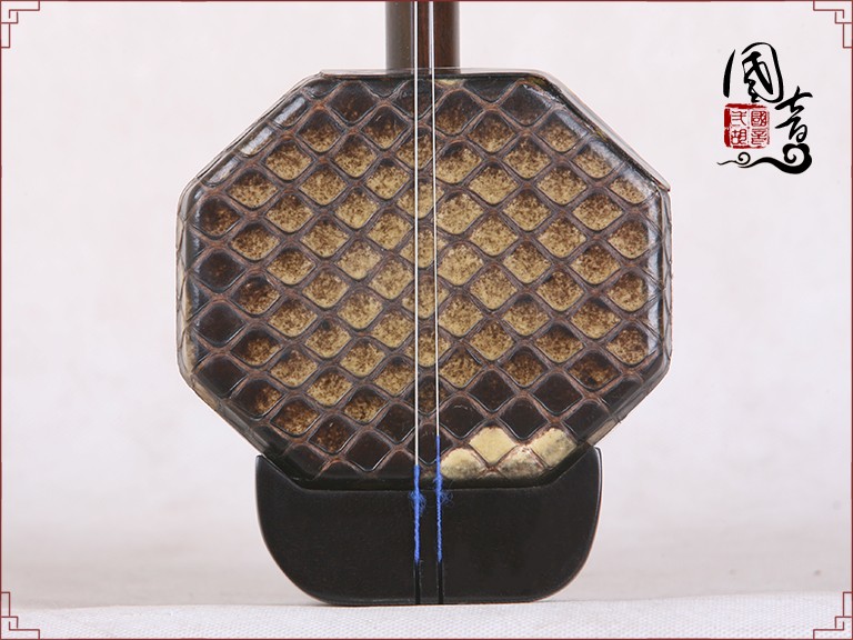 老红木扁八角龙头二泉L8698